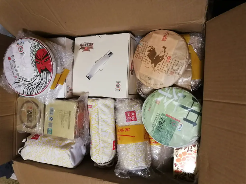 太原回收中茶普洱茶2017年生茶熟茶图3